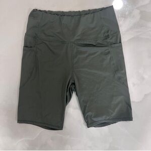 Women's Dark Olive Active Shorts